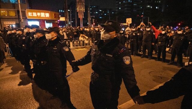 BBC journalist covering Covid protests in China arrested, beaten and kicked by cops