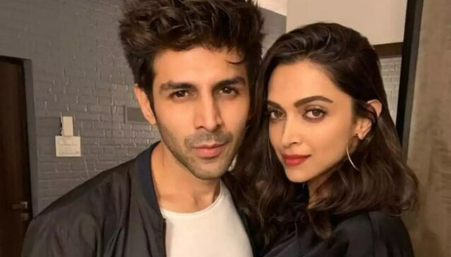 Deepika Padukone and Kartik Aaryan reunite at award show, fans wish to see them in movie