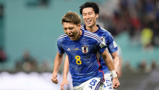 Upsets at the FIFA world cup continued when Japan beat four-time champions Germany 2-1. (AP) Upsets at the FIFA world cup continued when Japan beat four-time champions Germany 2-1. (AP)