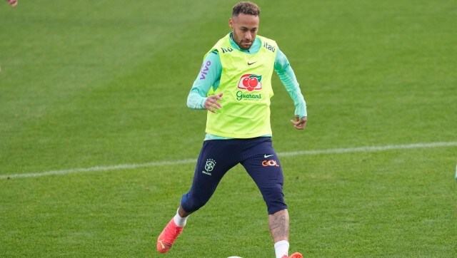 FIFA World Cup: Neymar joins Brazil, has first practice ahead of tournament FIFA World Cup: Neymar joins Brazil, has first practice ahead of tournament
