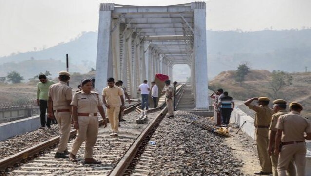 Rail services resume on Ahmedabad-Udaipur track a day after explosion Rail services resume on Ahmedabad-Udaipur track a day after explosion