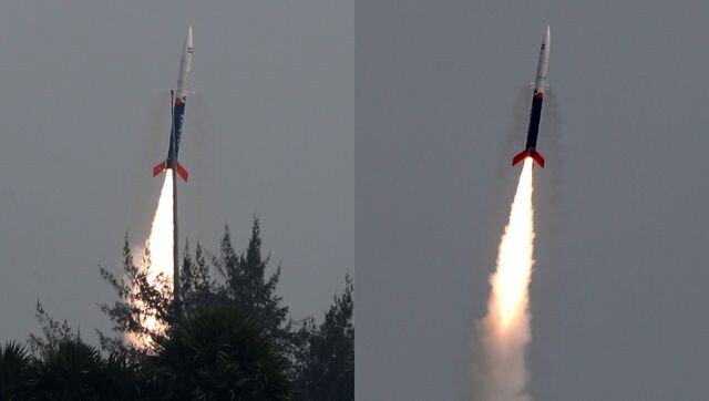 Vikram-S, India's first private rocket, lifts off from ISRO spaceport