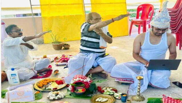 Kolkata groom 'works from mandap', users call out toxic work environment Kolkata groom 'works from mandap', users call out toxic work environment