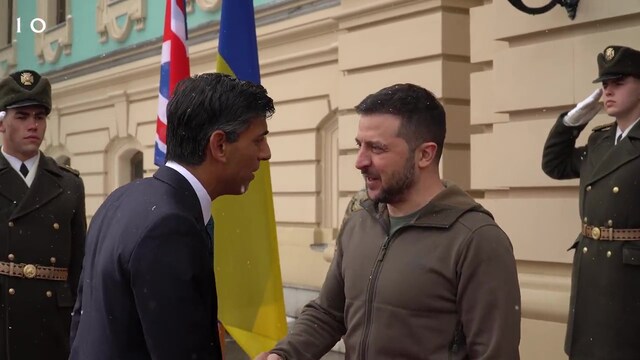 UK PM Rishi Sunak makes first visit to war-torn Ukraine after assuming office
