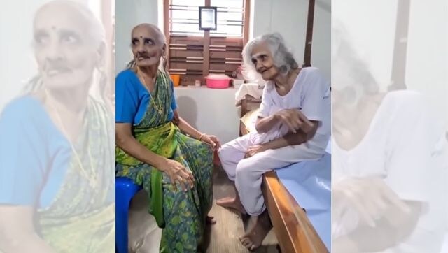 Watch video: Elderly besties reunite after years, video leaves internet emotional