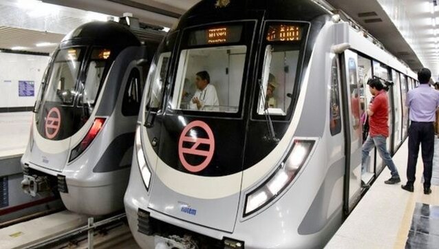 Delhi Metro's red line gets two eight-coach trains from today Delhi Metro's red line gets two eight-coach trains from today