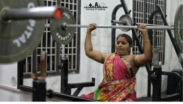 56-year-old leaves internet motivated with her intense gym workout sessions, know her story