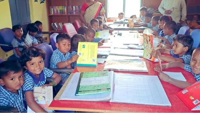 Watch: Wholesome video of little Anganwadi kids entering library goes viral