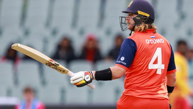 Max O’Dowd’s 52 off 47 balls helped the Netherlands beat Bangladesh in T20 World Cup. AP Max O’Dowd’s 52 off 47 balls helped the Netherlands beat Bangladesh in T20 World Cup. AP