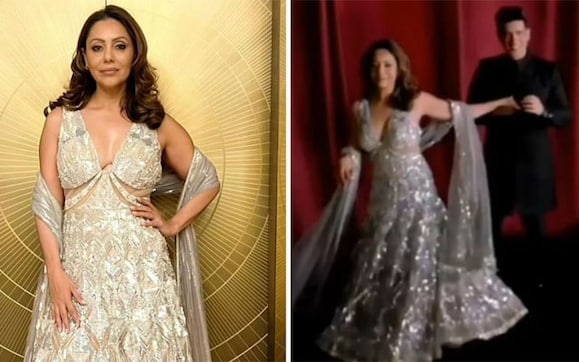 Gauri Khan and Manish Malhotra wow internet with their dance performance at wedding in Monaco Gauri Khan and Manish Malhotra wow internet with their dance performance at wedding in Monaco