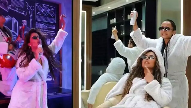 Watch: Priyanka Chopra dances to Mithun Chakraborty's 'Jhoom Jhoom' in viral video Watch: Priyanka Chopra dances to Mithun Chakraborty's 'Jhoom Jhoom' in viral video