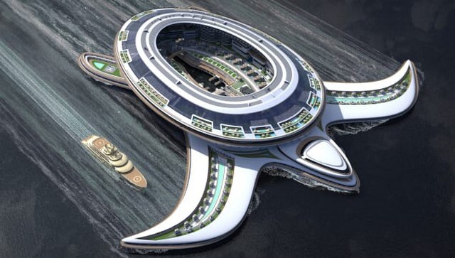 Water Wonder: Pangeos, the proposed floating city which could become the world’s largest boat