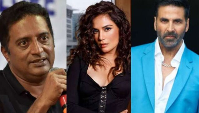 Prakash Raj criticizes Akshay Kumar for his tweet calling out Richa Chadha, stands by the actress Prakash Raj criticizes Akshay Kumar for his tweet calling out Richa Chadha, stands by the actress