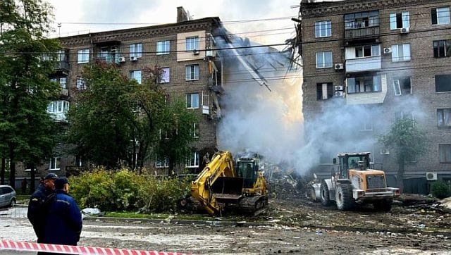 Waves of Russian airstrikes reported in cities across Ukraine