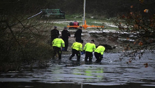 Four children ‘critical’ after being pulled out from icy lake in UK