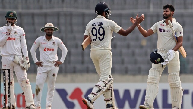 India vs Bangladesh: Iyer and Ashwin’s fightback helps visitors win thriller at Dhaka, sweep Test series India vs Bangladesh: Iyer and Ashwin’s fightback helps visitors win thriller at Dhaka, sweep Test series