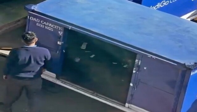 Watch: Video of Indigo staff throwing musical instruments carelessly irks internet Watch: Video of Indigo staff throwing musical instruments carelessly irks internet