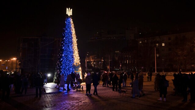 Festival without festivities; War torn Ukraine celebrates Christmas in shadow of war Festival without festivities; War torn Ukraine celebrates Christmas in shadow of war