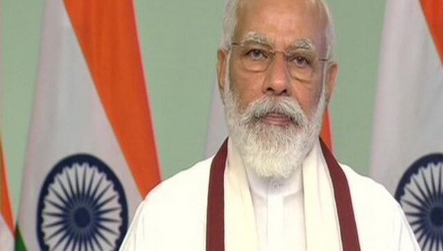 PM Modi, JP Nadda attend opening session of two-day national office bearers' meeting at BJP headquarters