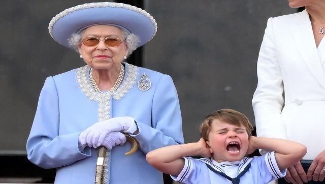 Not so Royal Behaviour: Britain’s Prince Louis of Cambridge was hilarious, as he holds his ears while standing next to Britain’s Late Queen Elizabeth II to watch a special flypast from Buckingham Palace balcony following the Queen’s Birthday Parade on 2 June. AFP Not so Royal Behaviour: Britain’s Prince Louis of Cambridge was hilarious, as he holds his ears while standing next to Britain’s Late Queen Elizabeth II to watch a special flypast from Buckingham Palace balcony following the Queen’s Birthday Parade on 2 June. AFP