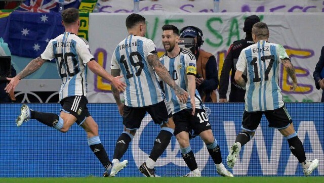 FIFA World Cup: Messi-led Argentina edge past Australia, Netherlands thrash USA to enter quarters FIFA World Cup: Messi-led Argentina edge past Australia, Netherlands thrash USA to enter quarters