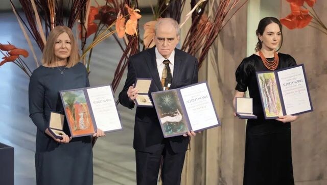 Nobel Peace Prize winners denounce Vladimir Putin's invasion of Ukraine