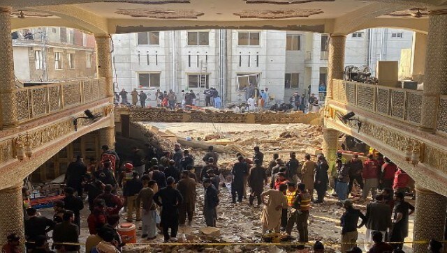 An explosion inside a mosque in Pakistan’s northern city of Peshawar killed at least 89 people and injured around 150 more, according to a government official, who added that many of the casualties were police personnel who had gathered for the Zuhr or afternoon prayers. AFP An explosion inside a mosque in Pakistan’s northern city of Peshawar killed at least 89 people and injured around 150 more, according to a government official, who added that many of the casualties were police personnel who had gathered for the Zuhr or afternoon prayers. AFP