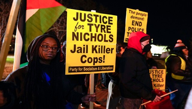 Jail Killer Cops Protests Unfold Across The Us Against Tyre Nichols Brutal Killing Photos 