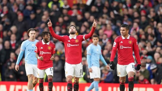 Premier League: Manchester City fume at controversial VAR decision as United clinch derby win; Brighton rock Liverpool