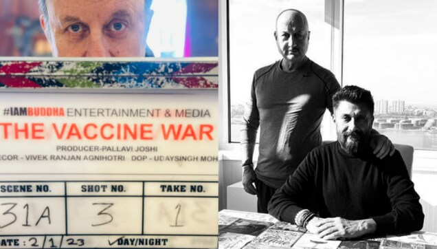 After the blockbuster success of The Kashmir Files, Anupam Kher reunites with Vivek Agnihotri for The Vaccine War After the blockbuster success of The Kashmir Files, Anupam Kher reunites with Vivek Agnihotri for The Vaccine War
