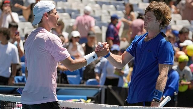 Australian Open 2023: Dominic Thiem loses to Andrey Rublev in first round
