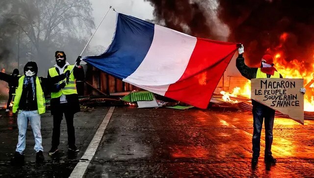 Protests against Macron's pension reforms sweep France, over million workers take to streets