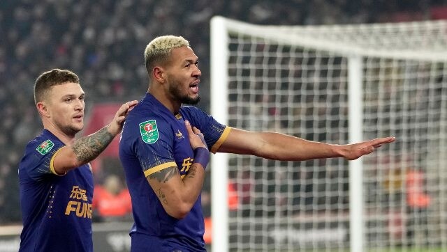 Watch: Joelinton strike gives Newcastle advantage in League Cup semi-final