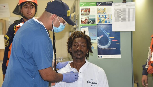 Dominican Man trapped in Caribbean Sea says he survived on ketchup for 24 days, watch video