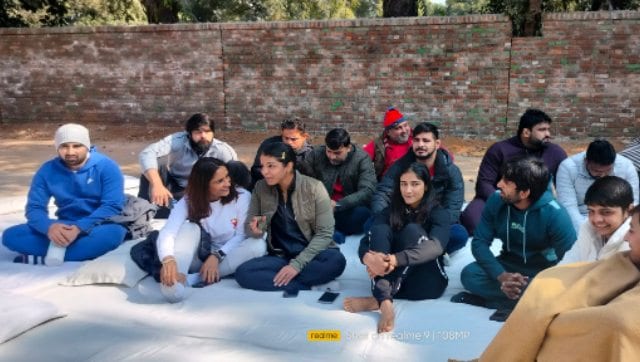 Top wrestlers including Bajrang Punia, Vinesh Phogat launch protest against Wrestling Federation of India