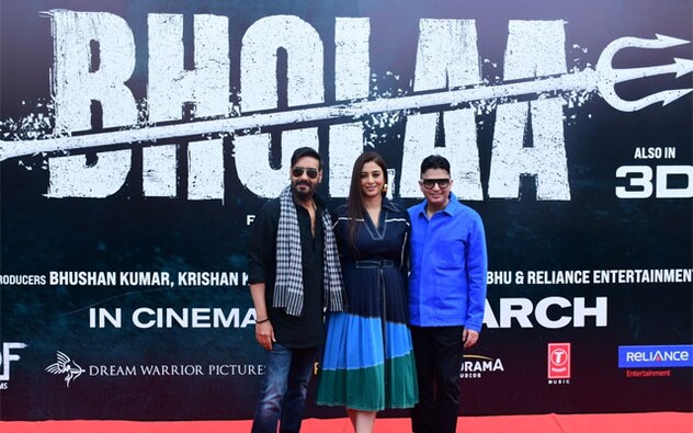 iving a detailed view of Kaithi’s Hindi remake, the second teaser is nothing less than a spine-chilling cinematic experience. Now, the Bholaa makers on Tuesday held a teaser launch event in Mumbai, which was attended by the star cast of the film. iving a detailed view of Kaithi’s Hindi remake, the second teaser is nothing less than a spine-chilling cinematic experience. Now, the Bholaa makers on Tuesday held a teaser launch event in Mumbai, which was attended by the star cast of the film.