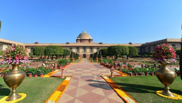 The garden draws its inspiration from the Mughal Gardens of Jammu and Kashmir, the gardens around the Taj Mahal, and even miniature paintings of India and Persia. The design of the garden was finalised in 1917 by architect Sir Edwin Lutyens, and plantings were done in the year 1928-29. Image Courtesy: @rashtrapatibhvn/Twitter The garden draws its inspiration from the Mughal Gardens of Jammu and Kashmir, the gardens around the Taj Mahal, and even miniature paintings of India and Persia. The design of the garden was finalised in 1917 by architect Sir Edwin Lutyens, and plantings were done in the year 1928-29. Image Courtesy: @rashtrapatibhvn/Twitter