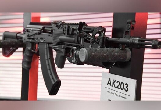 India-Russia joint venture begins manufacturing Kalashnikov AK-203 assault rifles in UP's Amethi