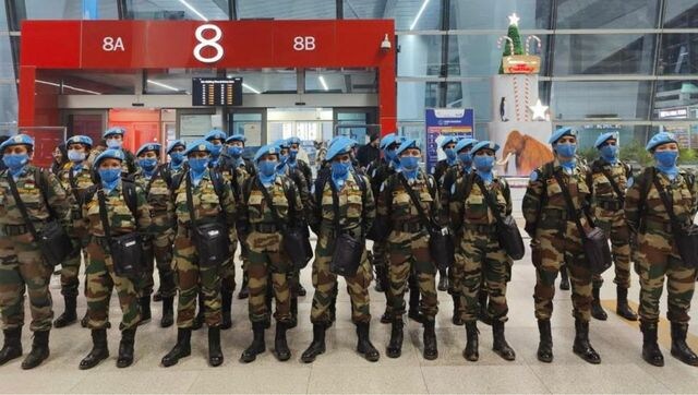 India deploys platoon of women peacekeepers in UN mission in Abyei 印度在阿卜耶伊联合国特派团部署女性维和人员排