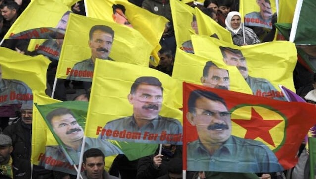 Kurdish protestors disrupt European Parliament, shout anti-Erdogan slogans Kurdish protestors disrupt European Parliament, shout anti-Erdogan slogans