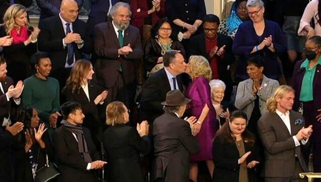 Sealed With a Kiss: Top moments from Joe Biden's State of the Union speech Sealed With a Kiss: Top moments from Joe Biden's State of the Union speech