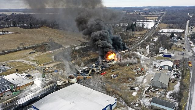 Ohio train derailment: How toxic gases are causing residents to worry