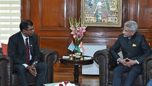 Jaishankar, Fiji’s Deputy PM discuss development partnership in health, education