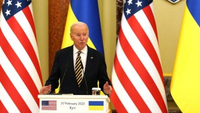 Putin was 'dead wrong', Joe Biden says on surprise visit to Ukraine