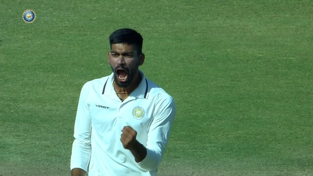 Ranji Trophy: All-round Parth Bhut takes five-for as Saurashtra beat Punjab to enter semi-final Ranji Trophy: All-round Parth Bhut takes five-for as Saurashtra beat Punjab to enter semi-final