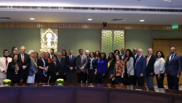 US Court judges meet Chief Justice of India DY Chandrachud, discuss justice system of two countries US Court judges meet Chief Justice of India DY Chandrachud, discuss justice system of two countries