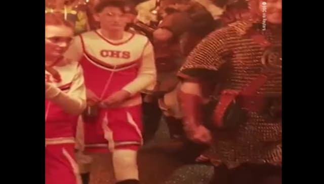 Women take part in 142-year-old Up Helly Aa fire festival for first time; watch