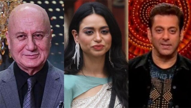 Anupam Kher to Soundarya Sharma: 'Your journey from a doctor to an actor to Bigg Boss has had its ups and downs' Anupam Kher to Soundarya Sharma: 'Your journey from a doctor to an actor to Bigg Boss has had its ups and downs'
