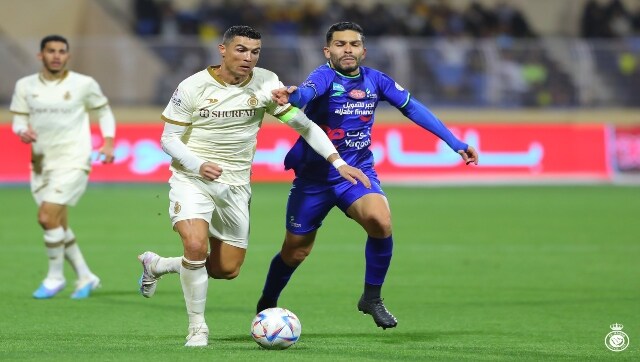 Cristiano Ronaldo finally scores his first goal for Al-Nassr to snatch 2-2 draw in Saudi Pro League, watch video Cristiano Ronaldo finally scores his first goal for Al-Nassr to snatch 2-2 draw in Saudi Pro League, watch video