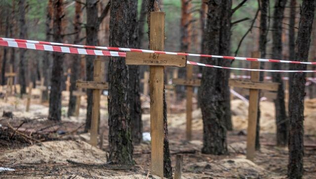 In September, Russia formally annexed four regions of Ukraine — Donetsk, Luhansk, Kherson and Zaporizhia — into Russia. It was also the month when Ukraine took back Izium, situated in the southeast of Ukraine. The liberation of the city also revealed the horror it had gone through. Hundreds of soldiers and civilians had been buried in mass graves in the city. Reuters In September, Russia formally annexed four regions of Ukraine — Donetsk, Luhansk, Kherson and Zaporizhia — into Russia. It was also the month when Ukraine took back Izium, situated in the southeast of Ukraine. The liberation of the city also revealed the horror it had gone through. Hundreds of soldiers and civilians had been buried in mass graves in the city. Reuters